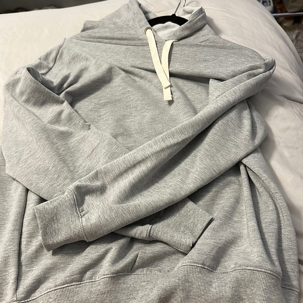 Grey hoodie
